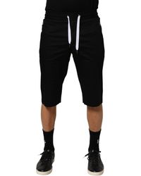 Dolce & Gabbana - Cotton Stretch Bermuda Shorts Co+03 - Lyst