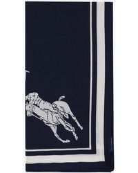 Polo Ralph Lauren - Cotton Scarf With Logo - Lyst