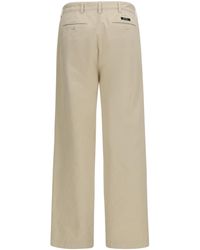 Prada - Straight-Leg Cotton Pants - Lyst