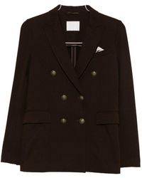 Circolo 1901 - Cotton Double-Breasted Jacket - Lyst