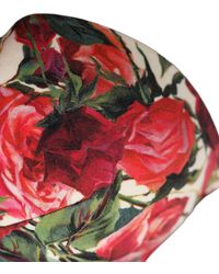 Dolce & Gabbana - Dolce & Gabbana Floral Print Bikini Top - Lyst