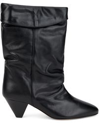 Isabel Marant - Ankle Boots Cone Heel Calfskin - Lyst
