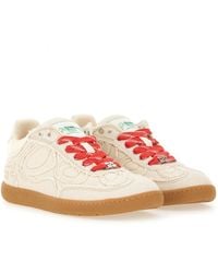Ganni - Canvas Sneakers Recycled Polyester (Tex2Tex) Trainers - Lyst