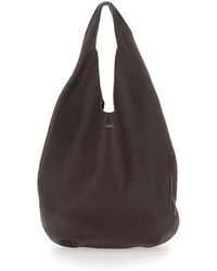 A.P.C. - 'Le Neige' Shoulder Bag With Embossed Logo On The Front - Lyst
