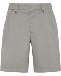 Brunello Cucinelli - Light Tailored Shorts - Lyst