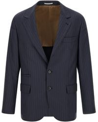 Brunello Cucinelli - Virgin Wool Blazer Clothing - Lyst
