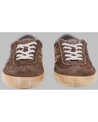 Premiata - David Leather Trainers Calf Sneaker - Lyst