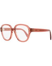 Celine - Soft Square Eyeglasses Cl50107I 074 54Mm Plastic (Acetate) - Lyst
