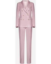 Tagliatore - Parigi Double-Breasted Linen Suit - Lyst