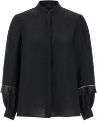 Kiton - Fringed Shirt - Lyst