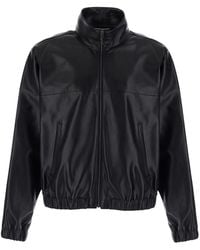 Saint Laurent - Leather Jacket — Lamb Coat - Lyst