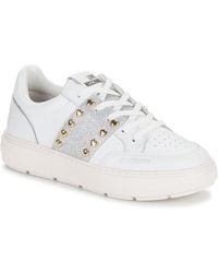 Moschino - Bold 40 Studded Sneakers Shoes - Lyst