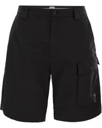 C.P. Company - Cotton Cargo Shorts With Lens - Lyst
