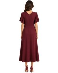 Victoria Beckham - Midi Dress Eve - Lyst