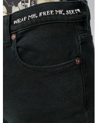 Valentino - Slim-Fit Poem Detail Jeans Clothing - Lyst
