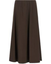 Brunello Cucinelli - 'Flute' Skirt - Lyst