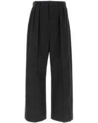 Loewe - Charcoal Stretch Cotton Pant - Lyst