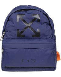 red off white backpack