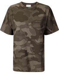 Aries - Aged Camo Short-Sleeve T-Shirt - Lyst