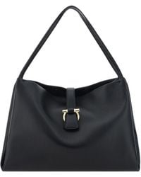 Ferragamo - Mia Tote Bag Calf Leather Bos Taurus Handbags - Lyst