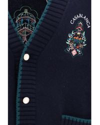 CASABLANCA - Hotel Crest Cardigan - Lyst