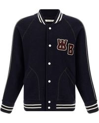 Wales Bonner - 'The October Varsity' Bomber Jacket - Lyst