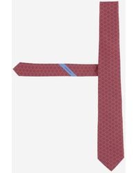 Ferragamo - Tie Silk Pattern Ties & Bow - Lyst