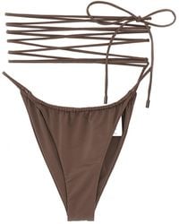 Saint Laurent - Lacing Bikini Briefs - Lyst