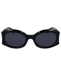 Ferragamo - Salvatore Sunglasses Oval Full Rim, Frame And. Lens Sf2008S001 - Lyst