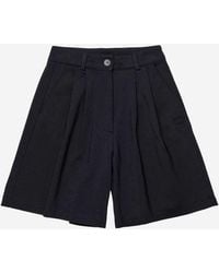 DIESEL - Pallyn Short Pants Stretch Viscose Blend - Lyst