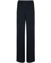Valentino - High-Waisted Wide-Leg Trousers - Lyst