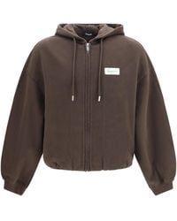 Jacquemus - Le Montaigne Hooded Sweatshirt Cotton Sweater - Lyst