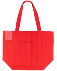 Raf Simons - Tote Bag With Logo Patch - Lyst