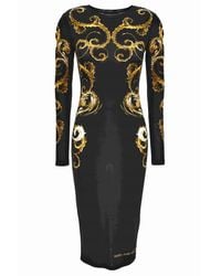 Versace Jeans Couture - Long Dress - Lyst