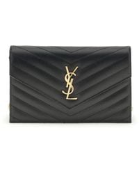 Saint Laurent - Cassandre Mini Shoulder Bag - Lyst