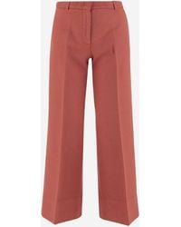 Ql2 - Linen And Cotton Pants - Lyst