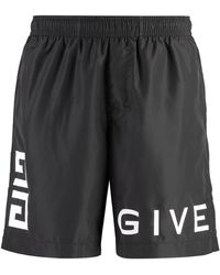 Givenchy - Polyester Swim Shorts Beachwear - Lyst