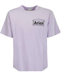 Aries - Sunbleached Temple Ss Tee - Lyst
