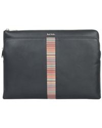 Paul Smith - Leather Document Handbag - Lyst