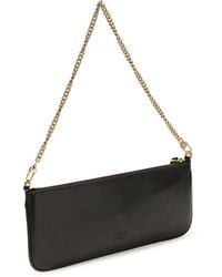 Pinko - Shoulder Bag Horizontal Flat Leather-Antique/Antique Calf (Bos Taurus) Wallets & Purses - Lyst