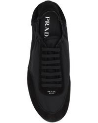 Prada - Sneakers Upper: Recycled Polyamide Lace-Up Shoes - Lyst