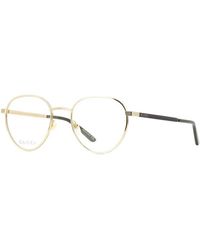 Gucci - Eyeglasses Round Full Rim, Frame And Clear Demo Lenses Lens Gg0942O003 - Lyst