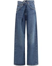 Agolde - Vana Wide Leg Jeans Cotton - Lyst