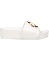 Tory Burch - Sandal In Soft Leather - Lyst