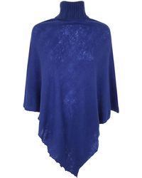 Mirror In The Sky - Polo Neck Poncho - Lyst