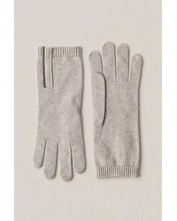 Brunello Cucinelli - Light Wool Knit Gloves - Lyst