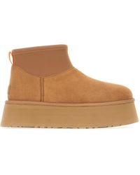 UGG - Suede Classic Mini Dipper Ankle Boots - Lyst