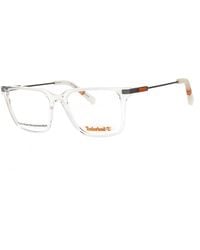 Timberland - Timberland Tb50016 Rectangular Propionate Eyeglasses — Clear - Lyst