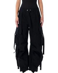 Dolce & Gabbana - Dolce & Gabbana Waxed Faille Cargo Trousers - Lyst