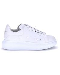 McQueen - Leather Sneakers - Lyst